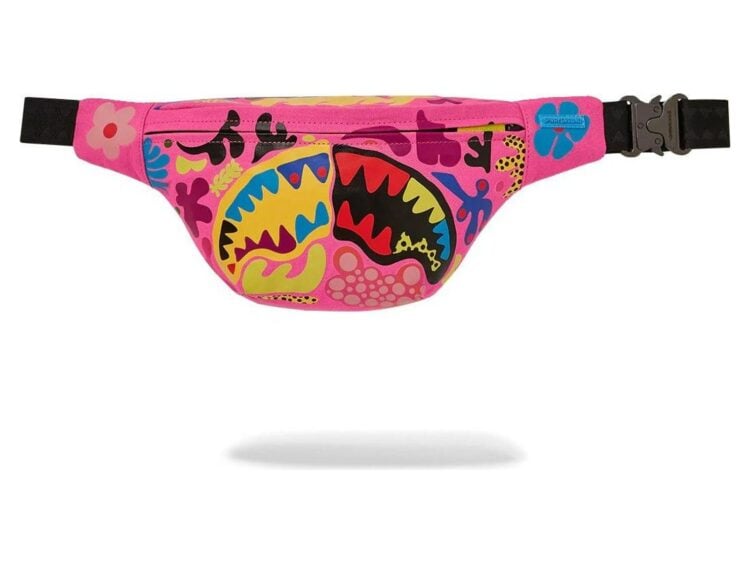 Sprayground Wild Flora Savvy Crossbody Multicolor
