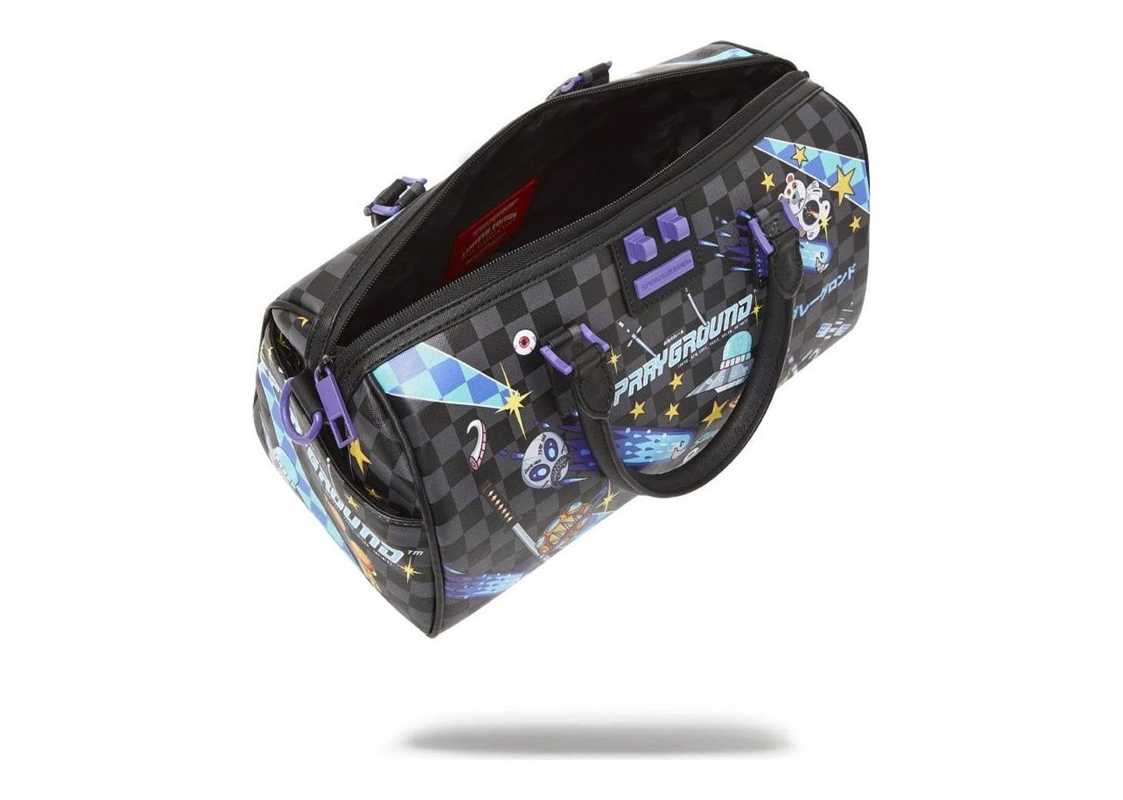 Sprayground WTF Alien Invasion Mini Duffle Black - görsel 7