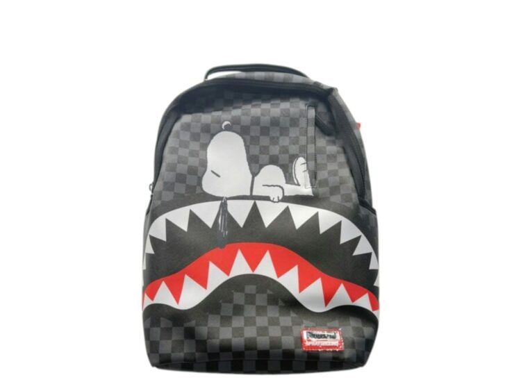 Sprayground x Peanuts Snoopy Sunday Chilling (DLXV) Backpack Black/Grey