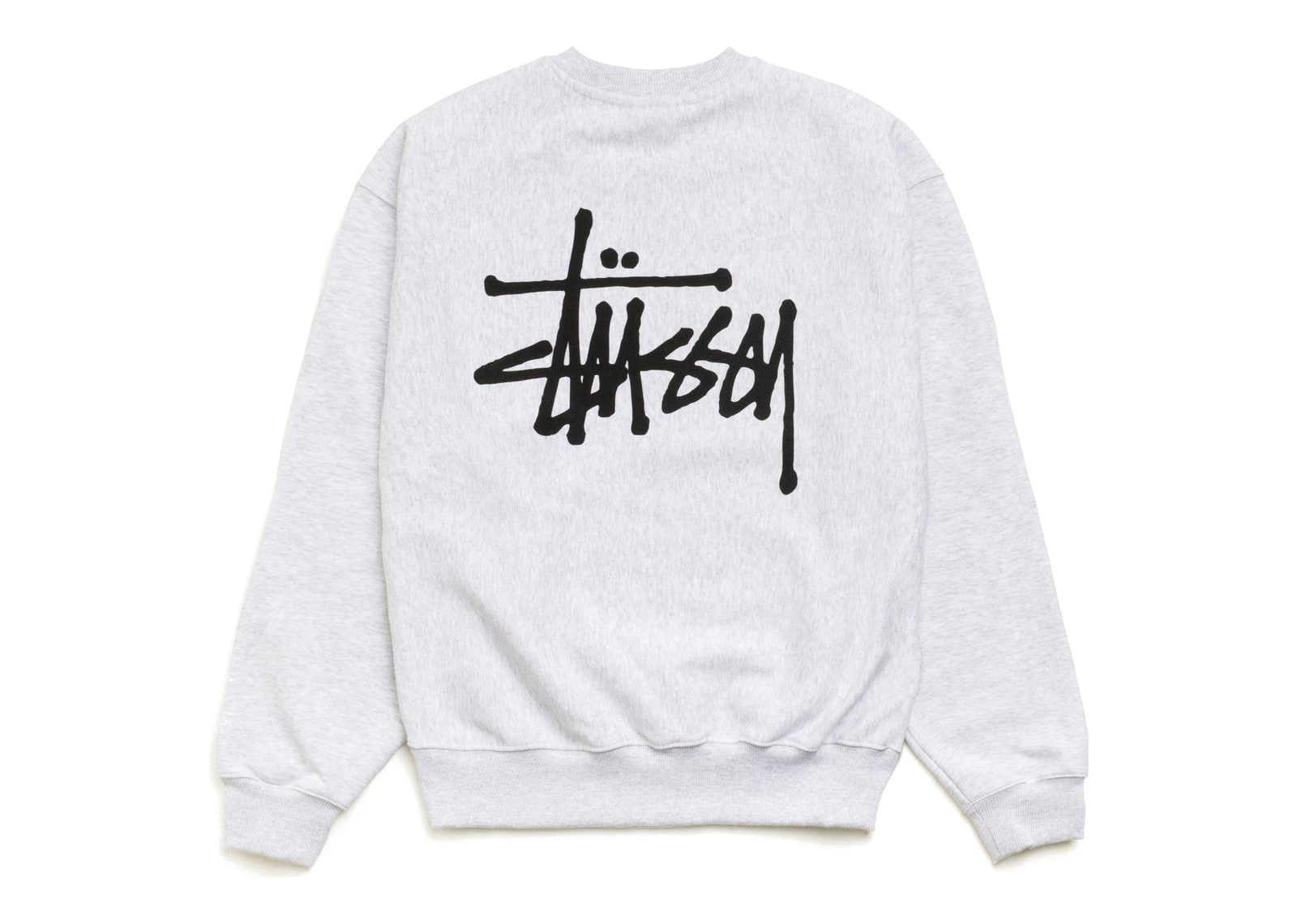 Stussy Basic Stussy Crew Ash Heather - görsel 2