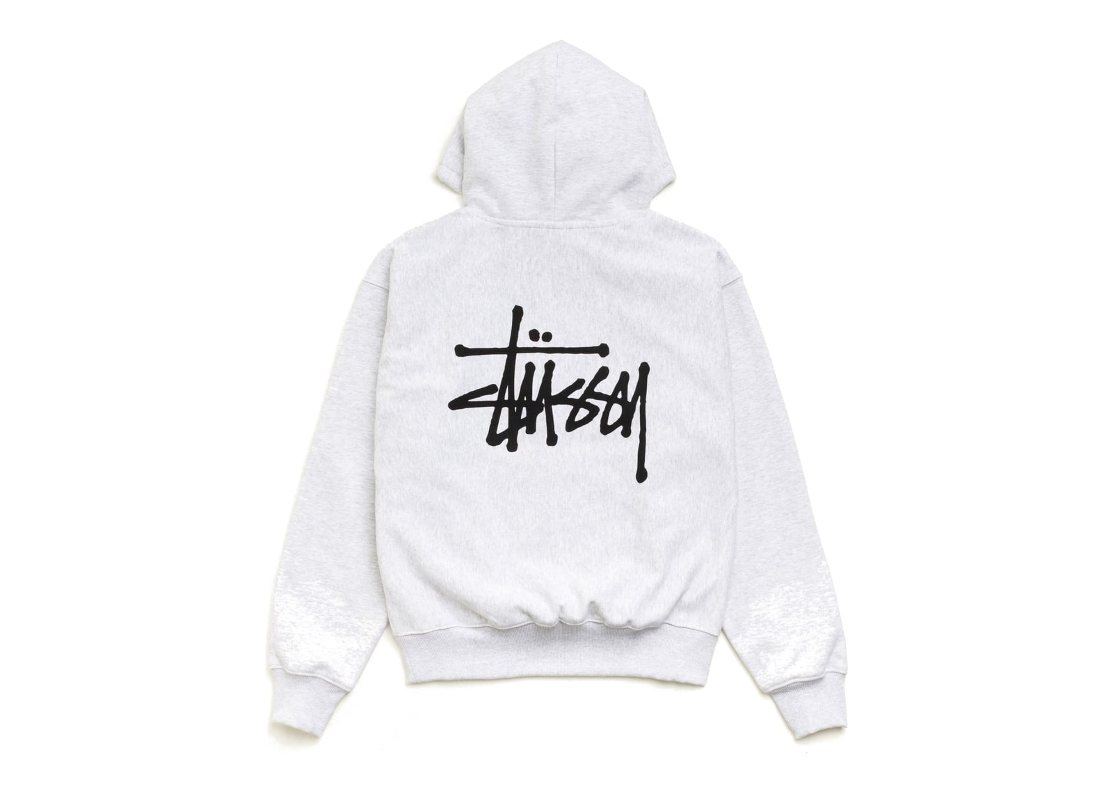Stussy Basic Stussy Hoodie Ash Heather - görsel 2