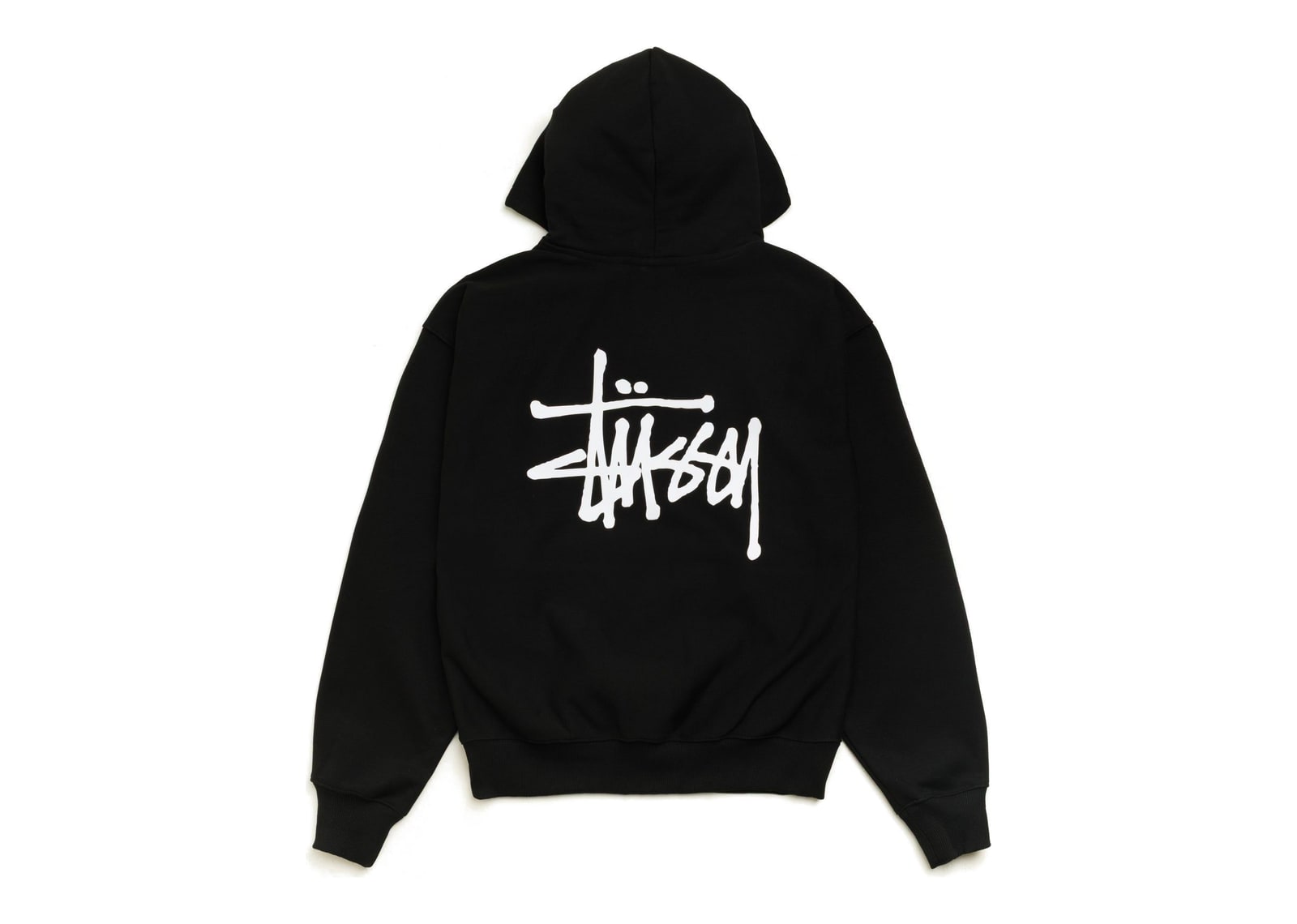 Stussy Basic Stussy Hoodie Black - görsel 2