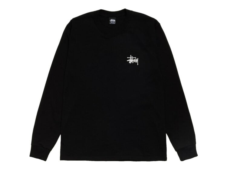 Stussy Basic Stussy LS Tee Black
