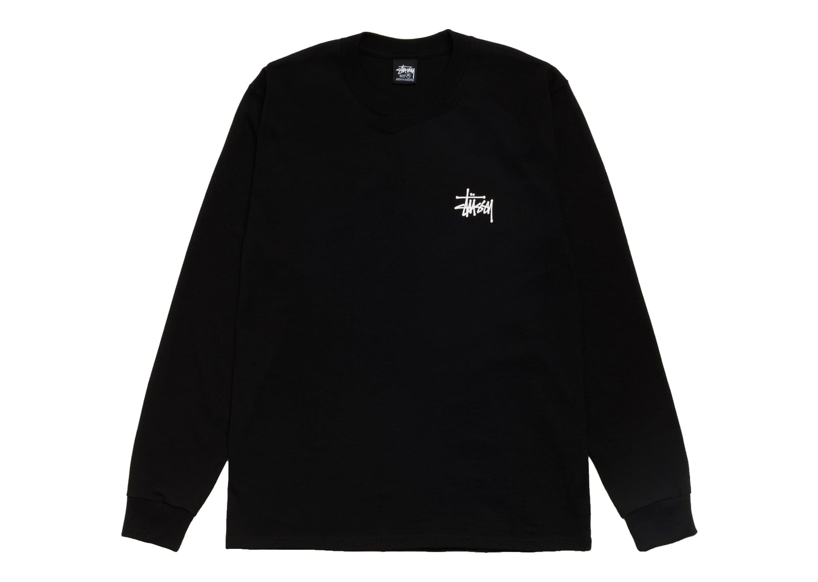 Stussy Basic Stussy LS Tee Black