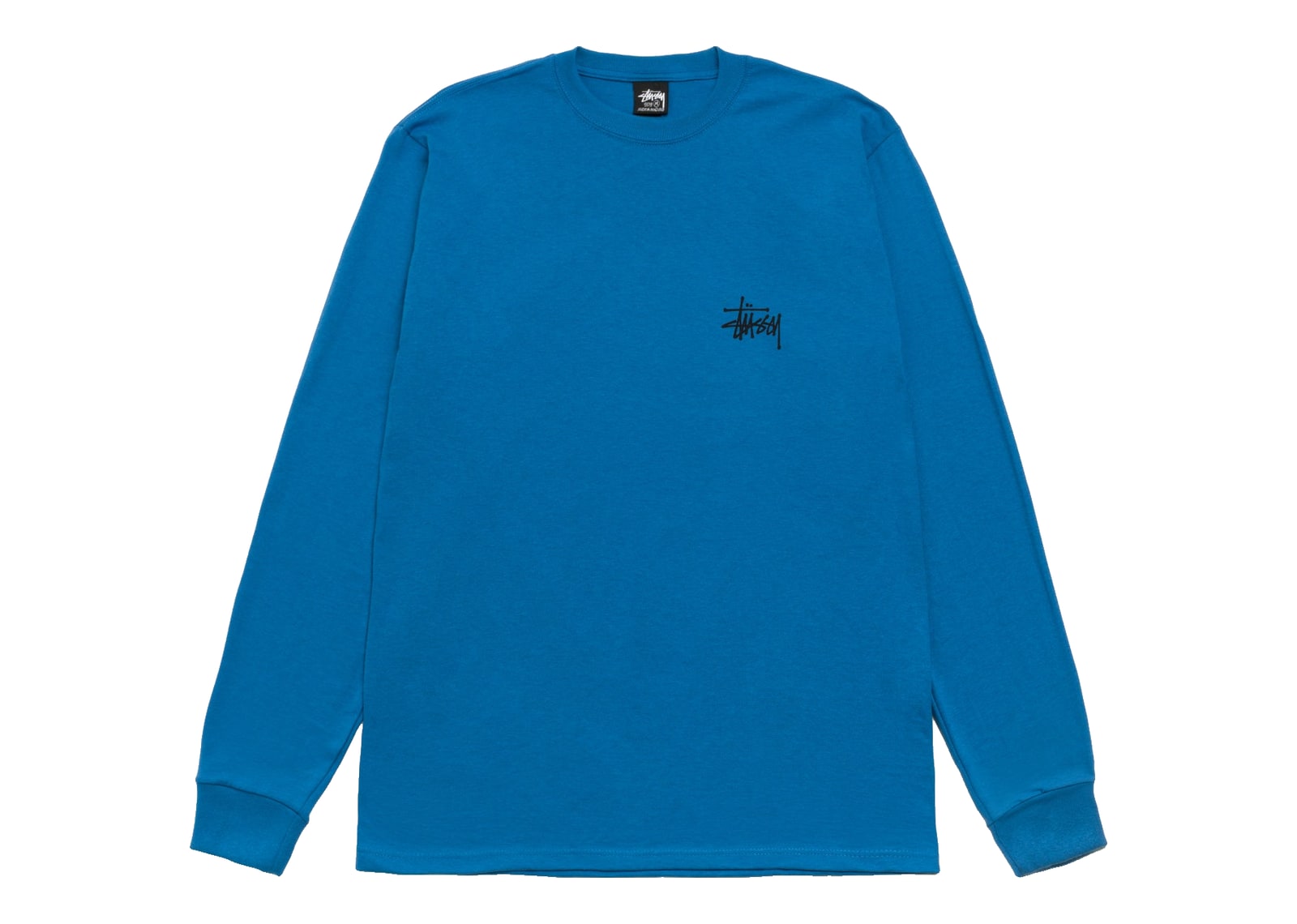 Stussy Basic Stussy LS Tee Blue
