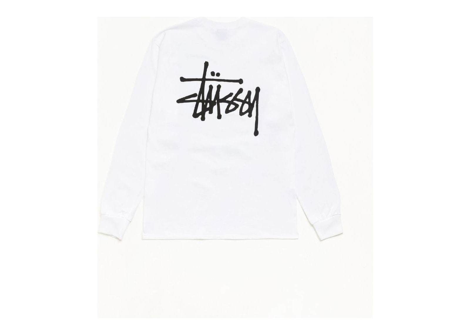 Stussy Basic Stussy LS Tee White - görsel 2