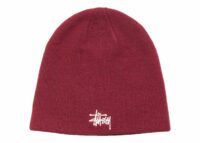 Stussy Basic Stussy Skullcap Cabernet
