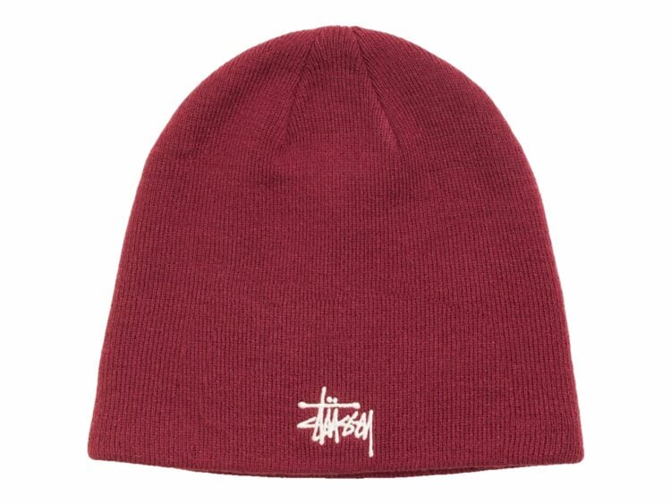 Stussy Basic Stussy Skullcap Cabernet