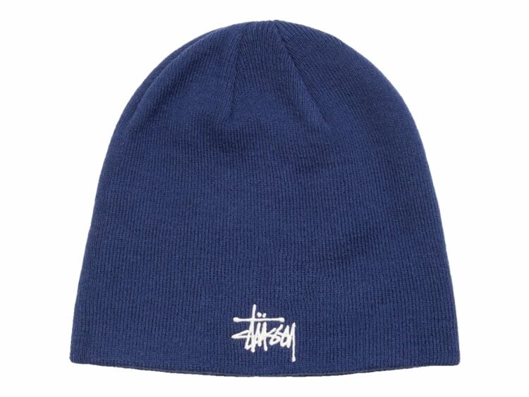 Stussy Basic Stussy Skullcap Deep Blue