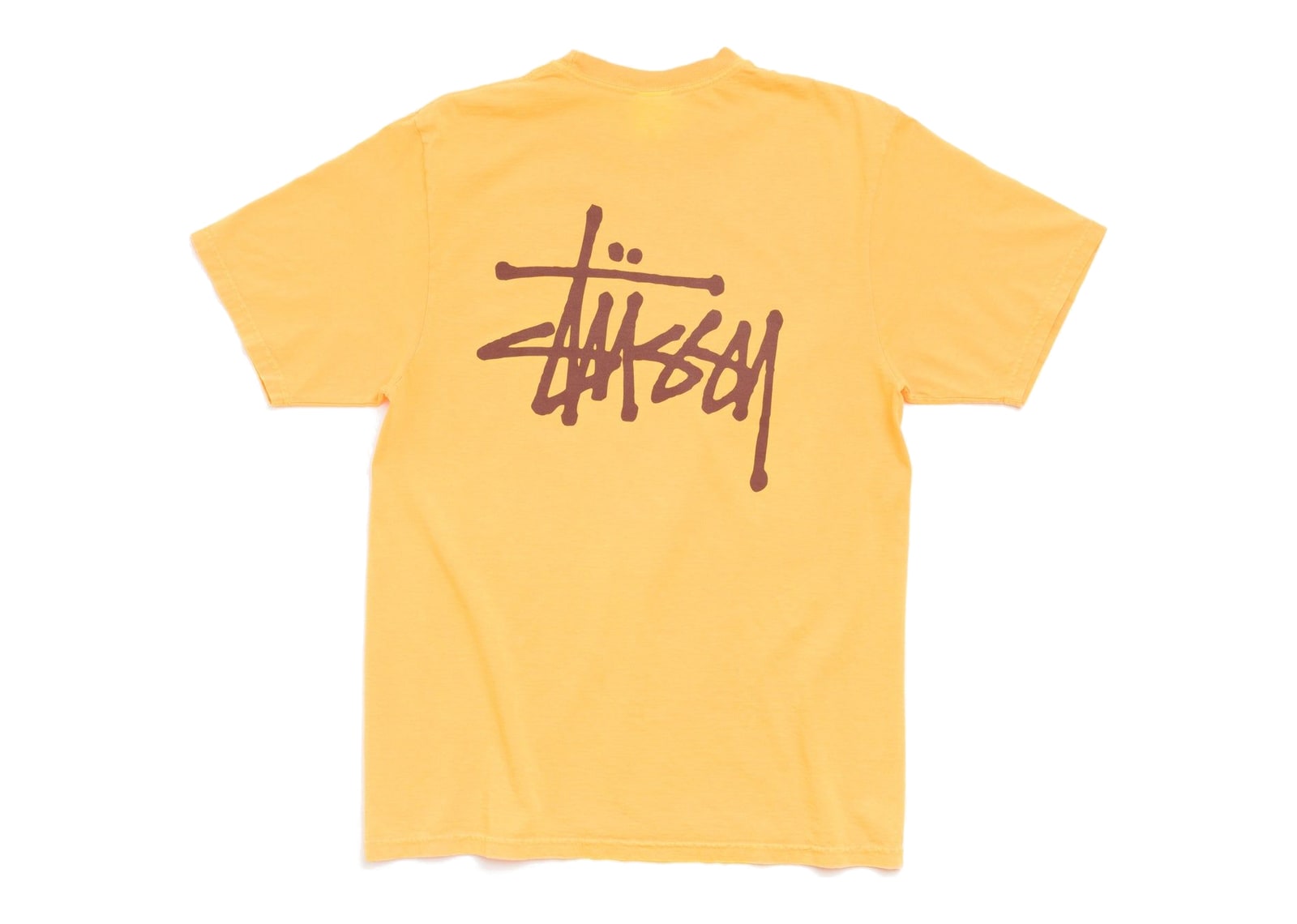 Stussy Basic Stussy Tee Marigold - görsel 2