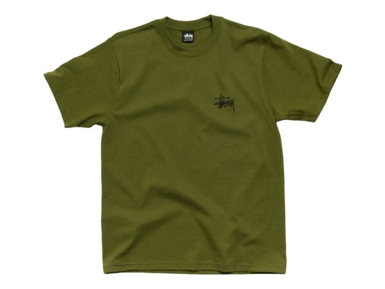 Stussy Basic Stussy Tee Olive