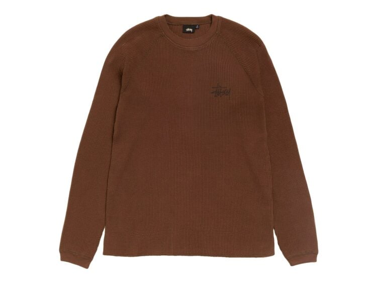 Stussy Basic Stussy Thermal Brown