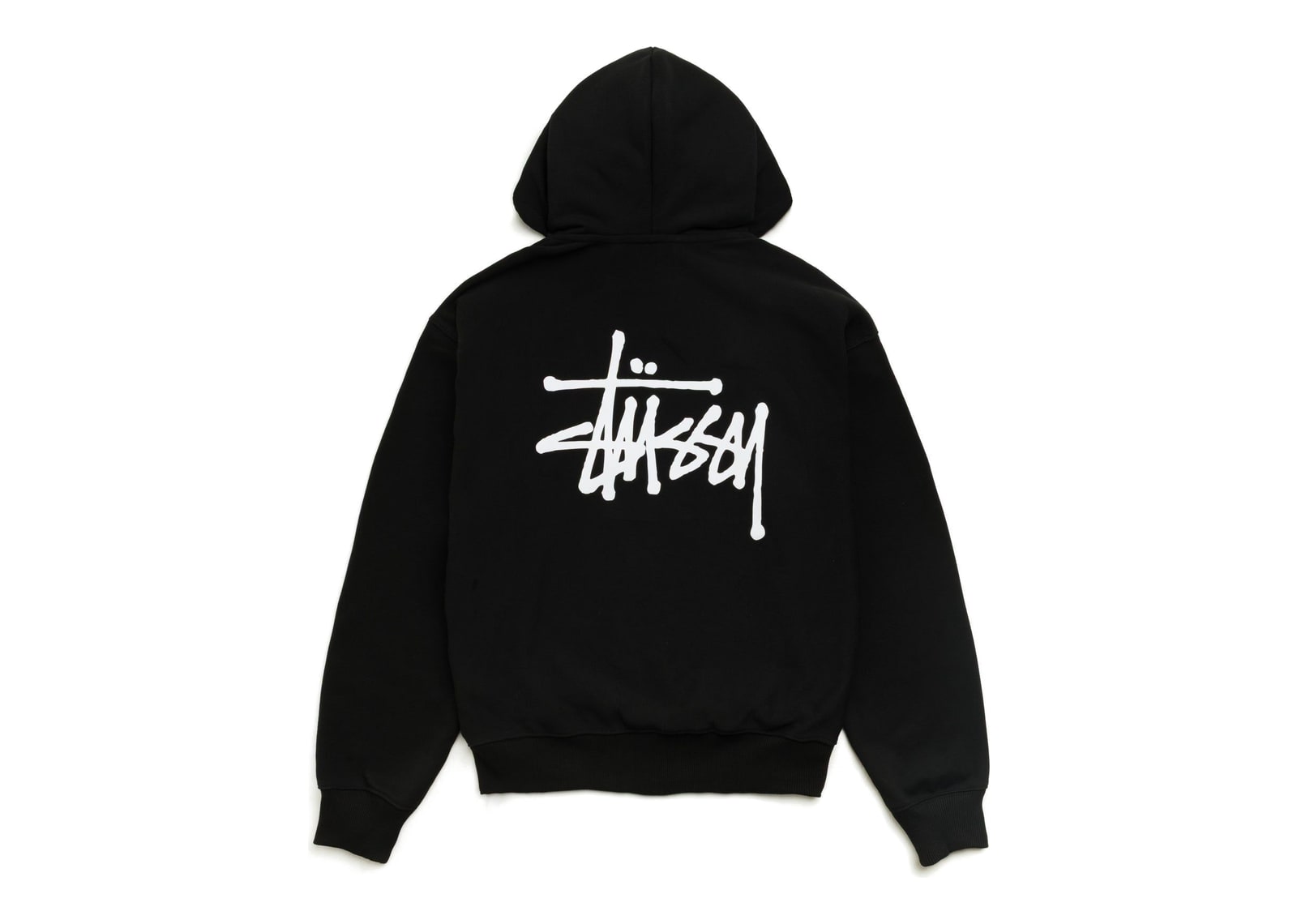 Stussy Basic Stussy Zip Hoodie Black - görsel 2