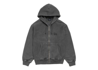 Stussy Basic Stussy Zip Hoodie Black/Black