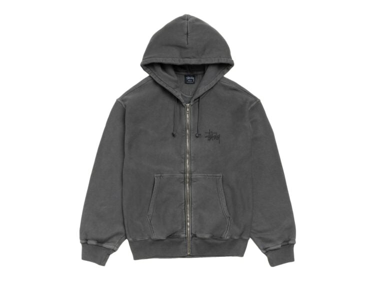 Stussy Basic Stussy Zip Hoodie Black/Black
