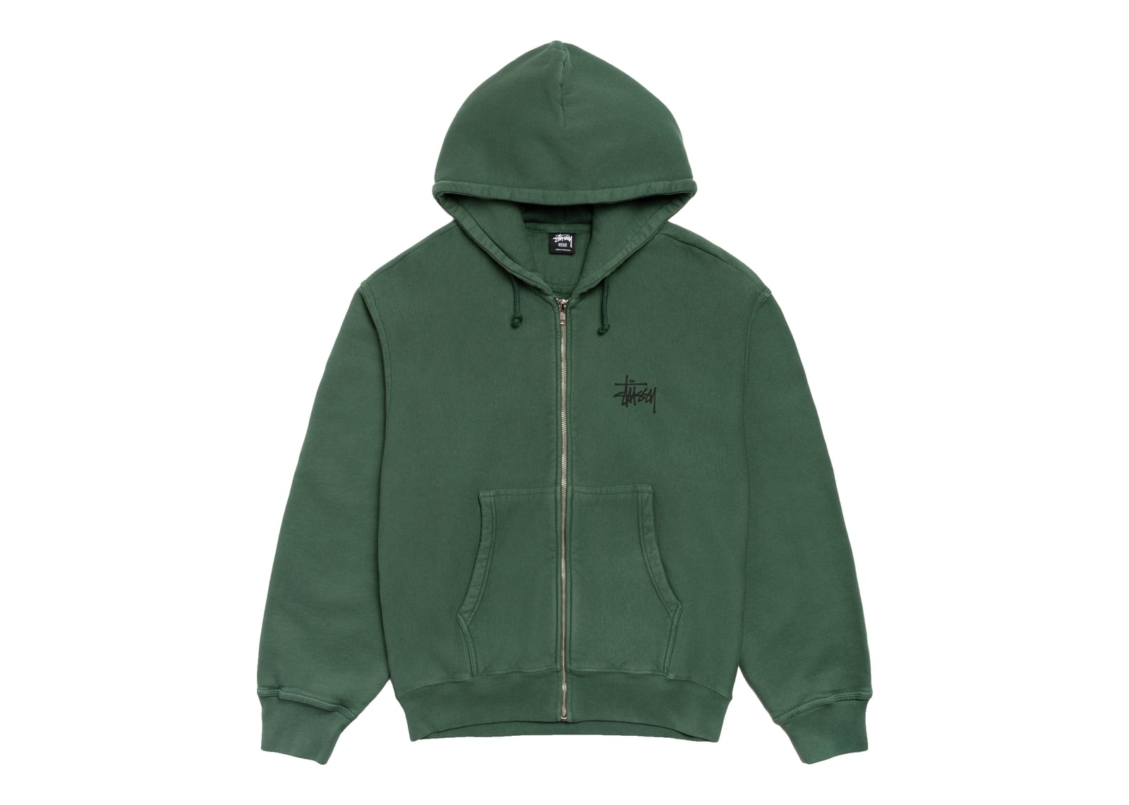 Stussy Basic Stussy Zip Hoodie Pine
