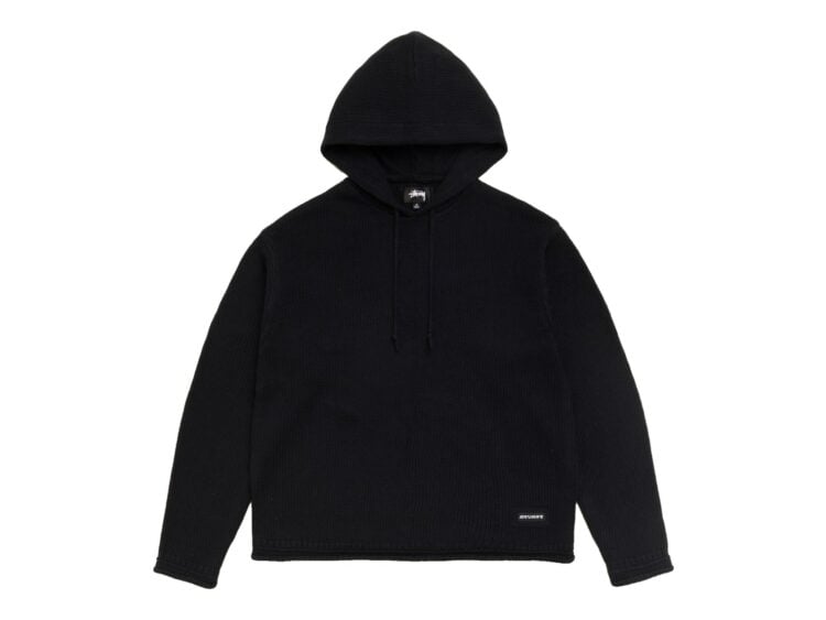 Stussy Beach Hooded Sweater Black