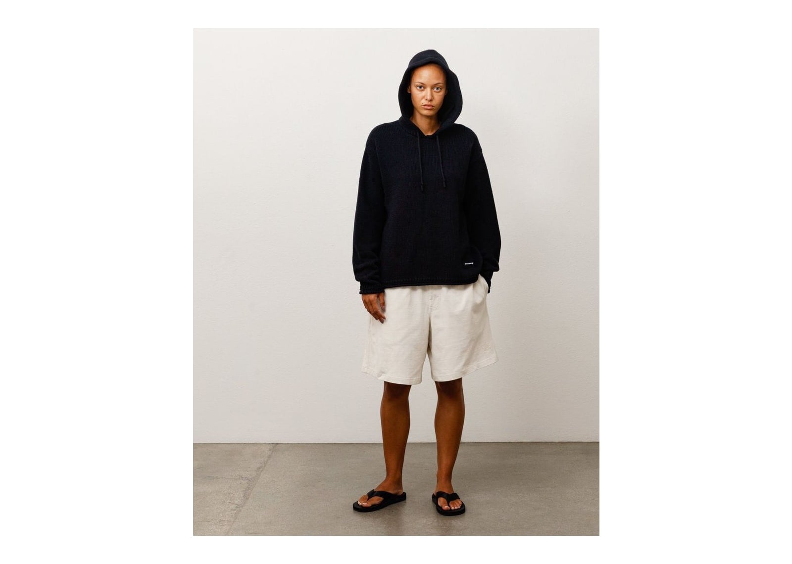 Stussy Beach Hooded Sweater Black - görsel 4