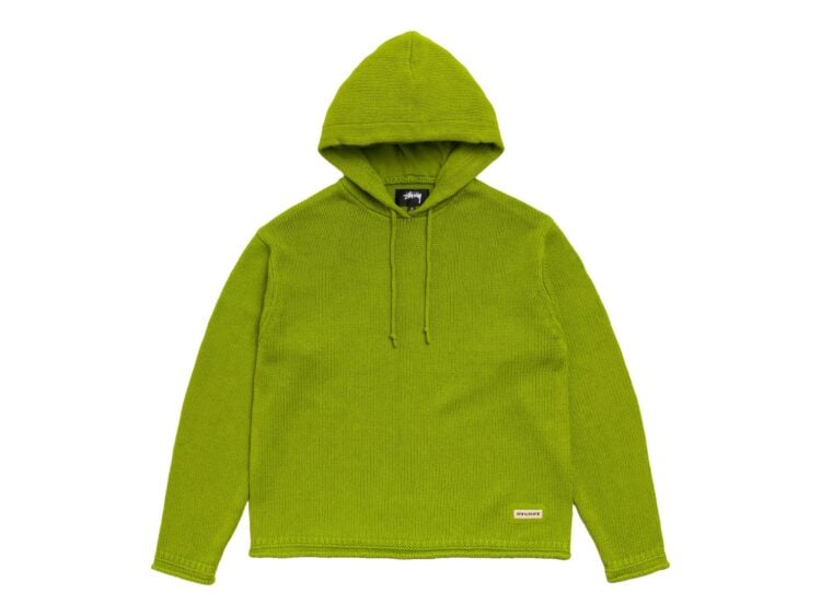 Stussy Beach Hooded Sweater Green