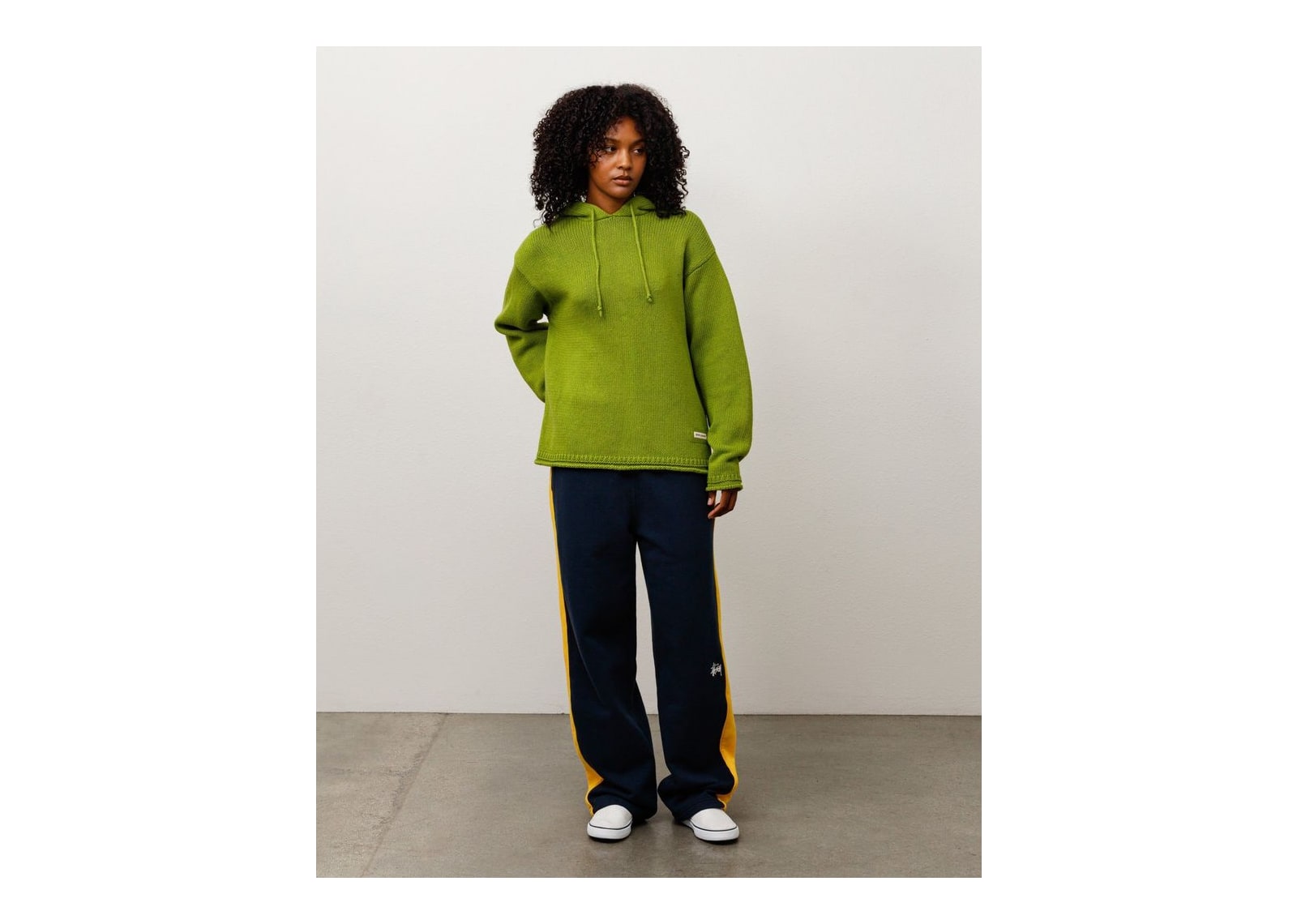 Stussy Beach Hooded Sweater Green - görsel 2
