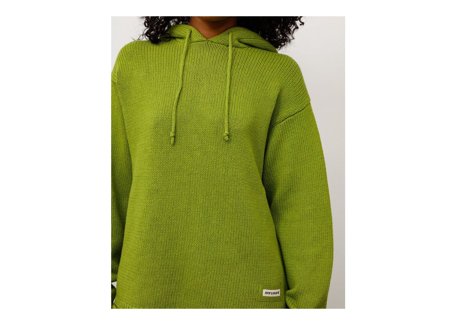 Stussy Beach Hooded Sweater Green - görsel 3