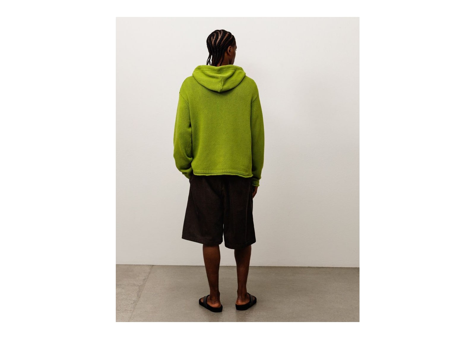 Stussy Beach Hooded Sweater Green - görsel 5