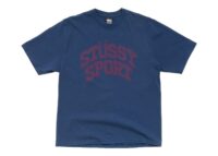 Stussy Block Sport Tee Navy