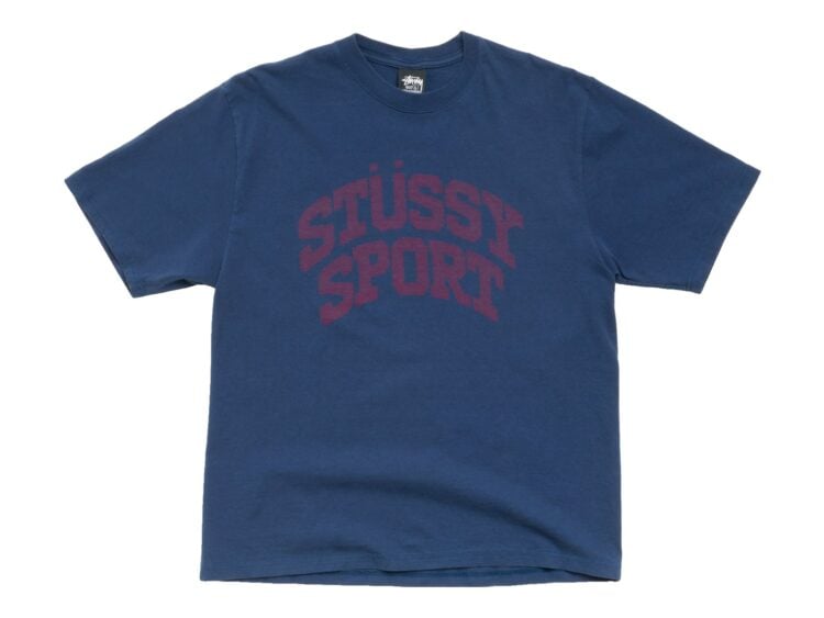 Stussy Block Sport Tee Navy