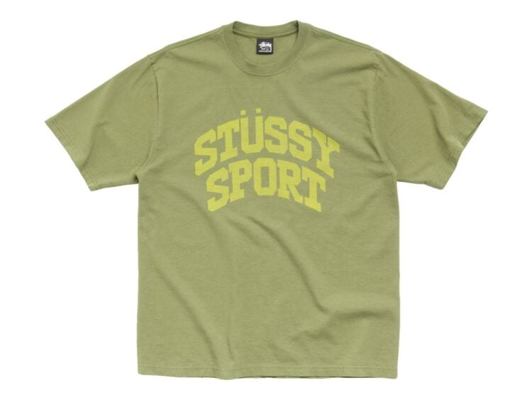Stussy Block Sport Tee Olive