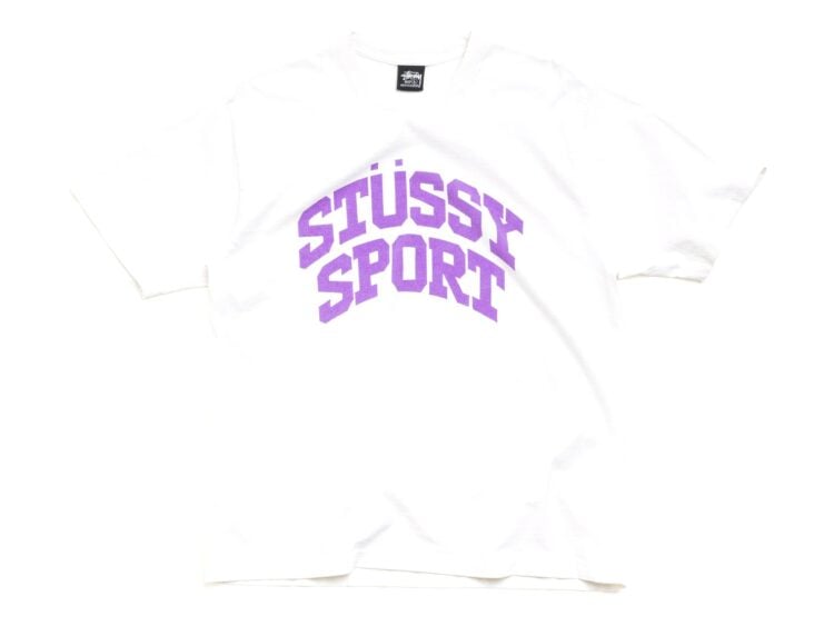 Stussy Block Sport Tee White