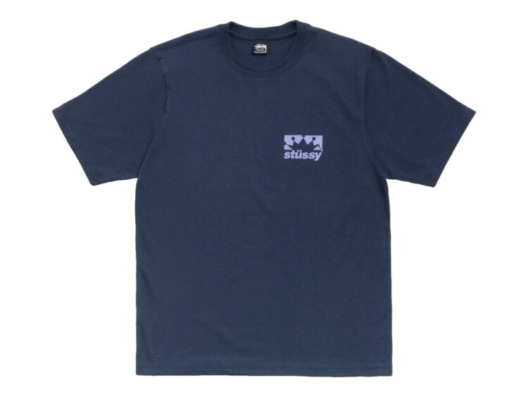 Stussy Box Crown Tee Navy
