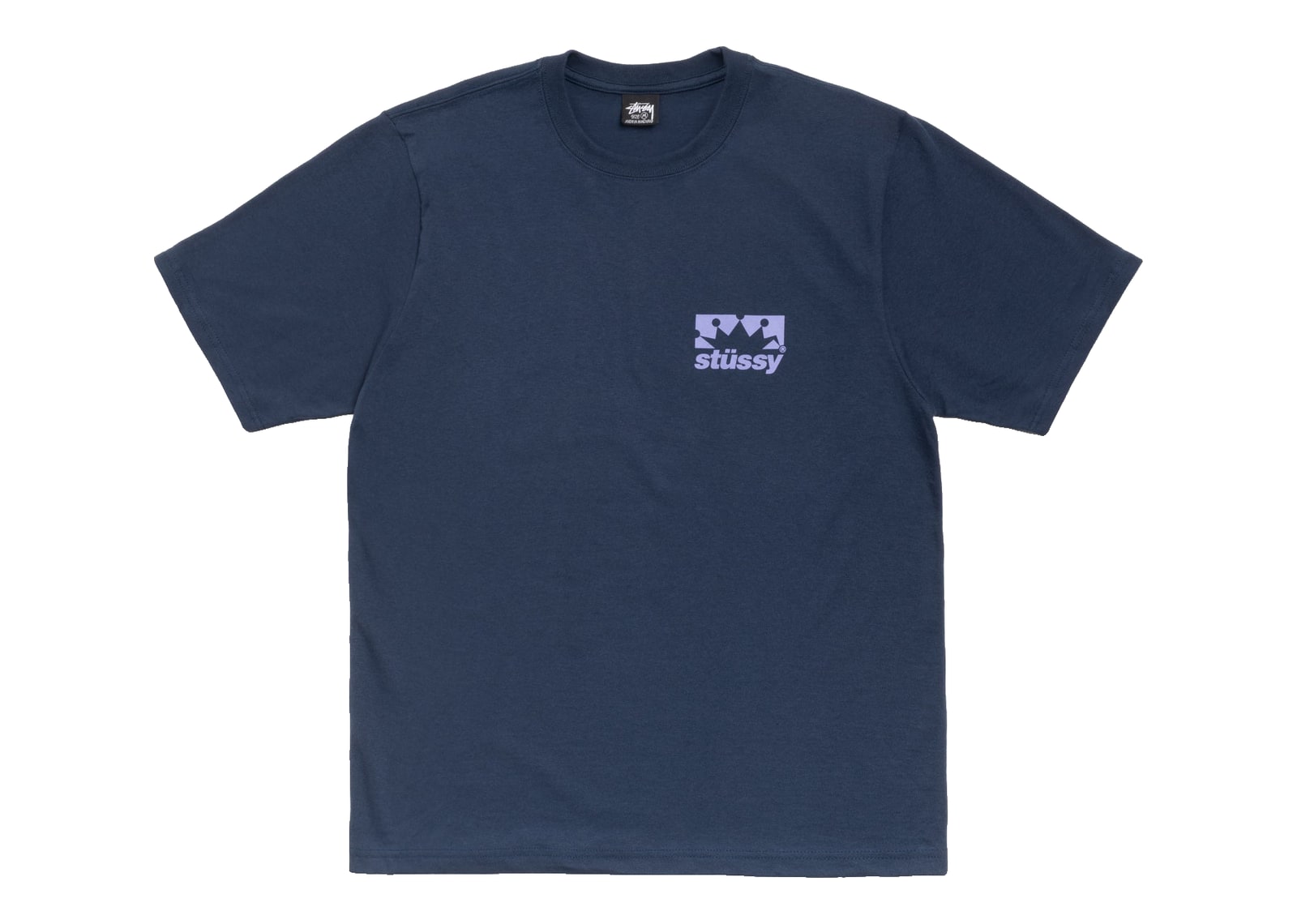 Stussy Box Crown Tee Navy