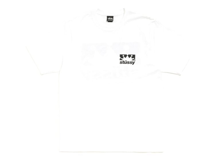 Stussy Box Crown Tee White