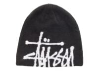 Stussy Brushed Out Basic Skullcap Black