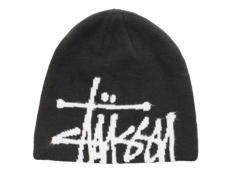 Stussy Brushed Out Basic Skullcap Black