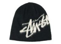 Stussy Brushed Out Stock Skullcap Black