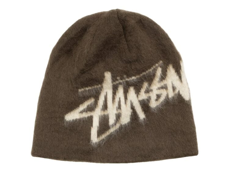 Stussy Brushed Out Stock Skullcap Brown
