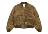 Stussy Built Reversible Bomber Jacket Brown