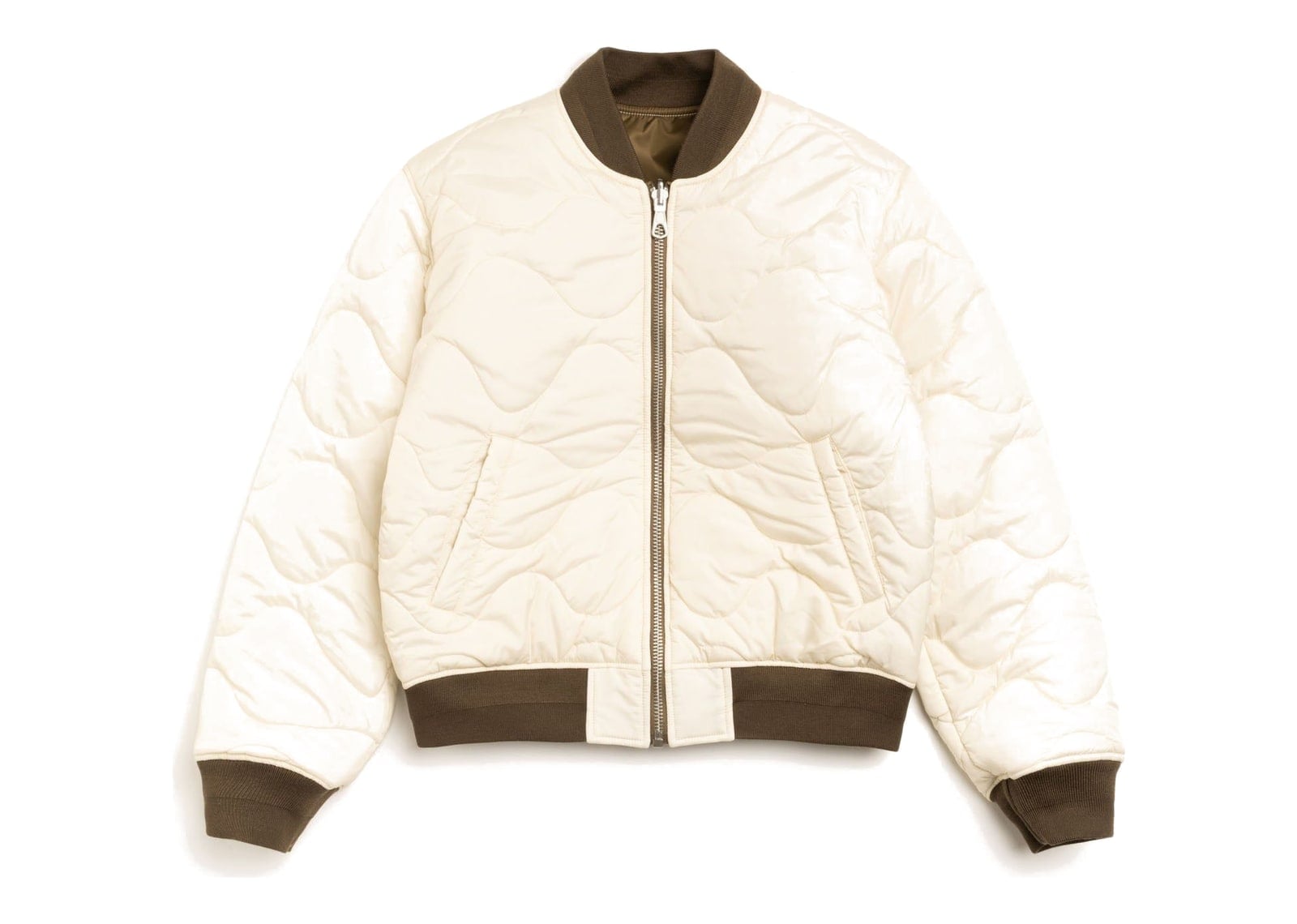 Stussy Built Reversible Bomber Jacket Brown - görsel 3