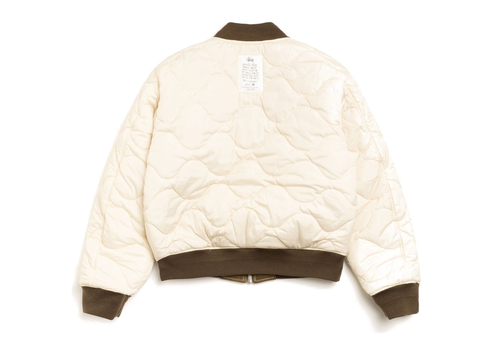Stussy Built Reversible Bomber Jacket Brown - görsel 4