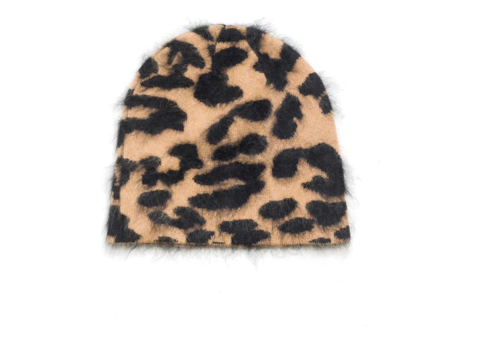 Stussy Cashmere Leopard Skullcap Caramel - görsel 2