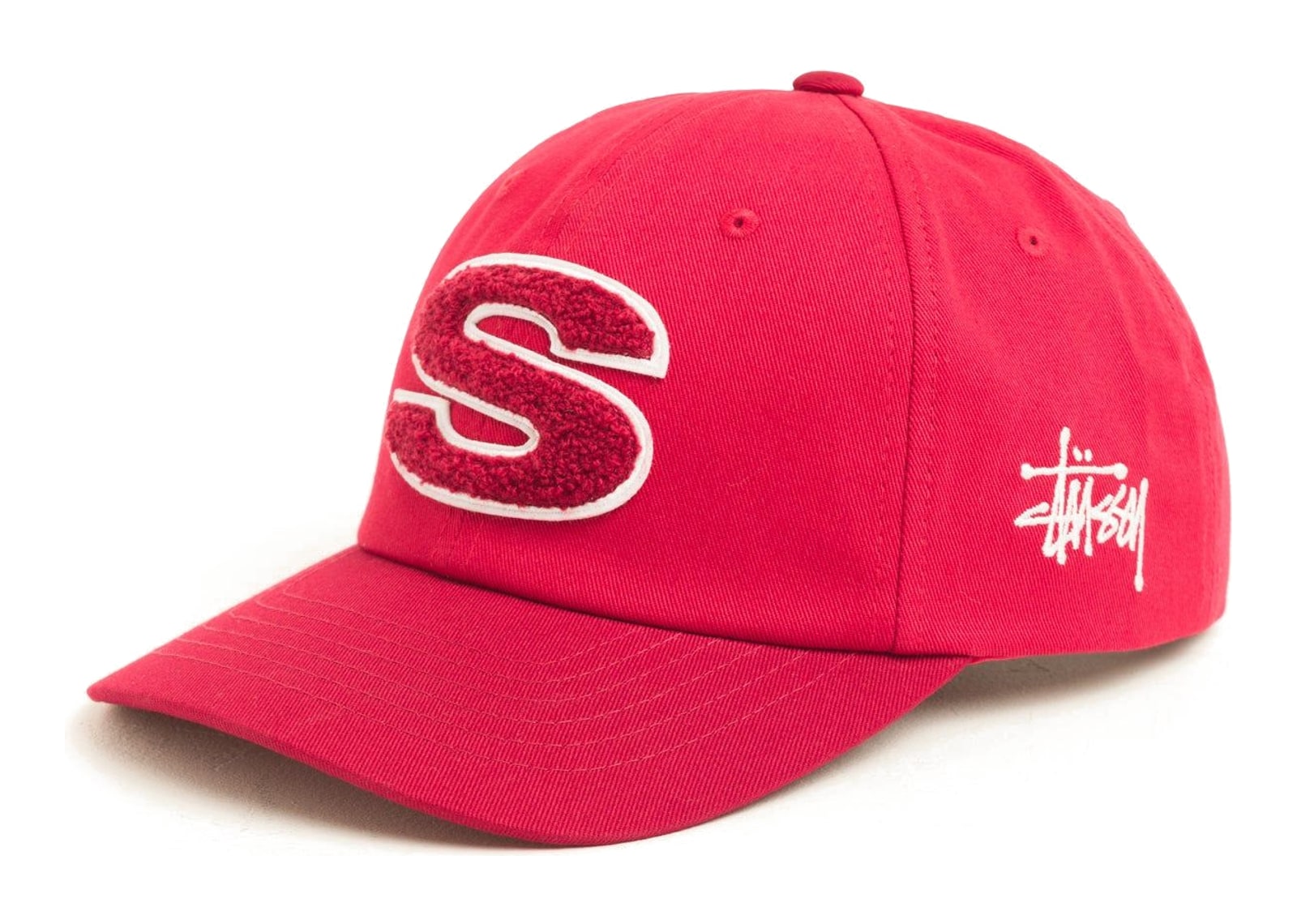 Stussy Chenille S Snapback Cap Gym Red - görsel 2