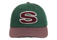 Stussy Chenille S Snapback Cap Spruce