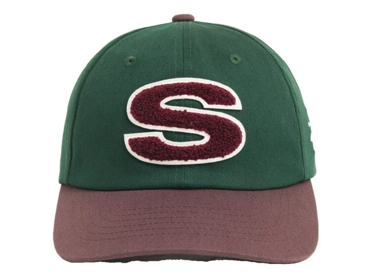 Stussy Chenille S Snapback Cap Spruce