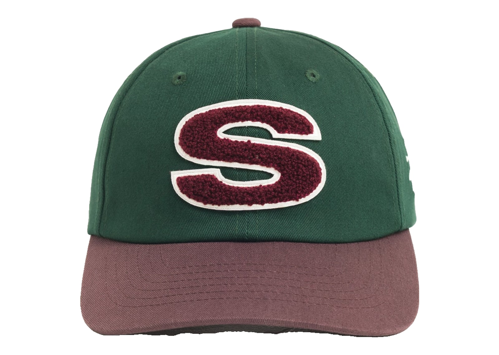 Stussy Chenille S Snapback Cap Spruce