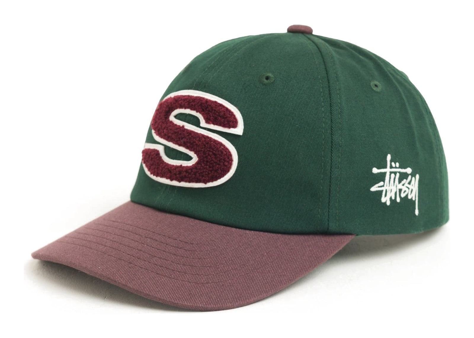 Stussy Chenille S Snapback Cap Spruce - görsel 2