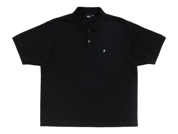 Stussy Classic Pique Polo Black