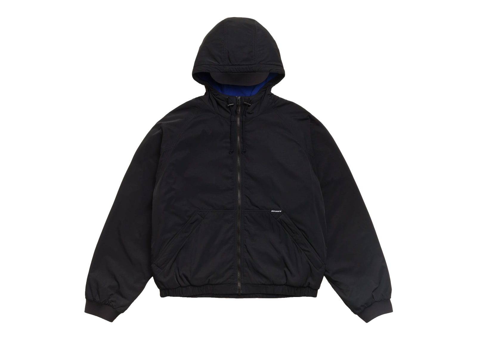 Stussy Coastline Hooded Jacket Black