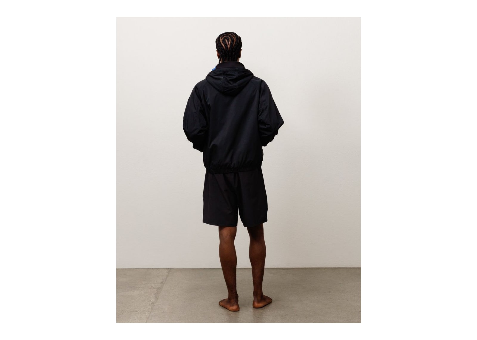 Stussy Coastline Hooded Jacket Black - görsel 4