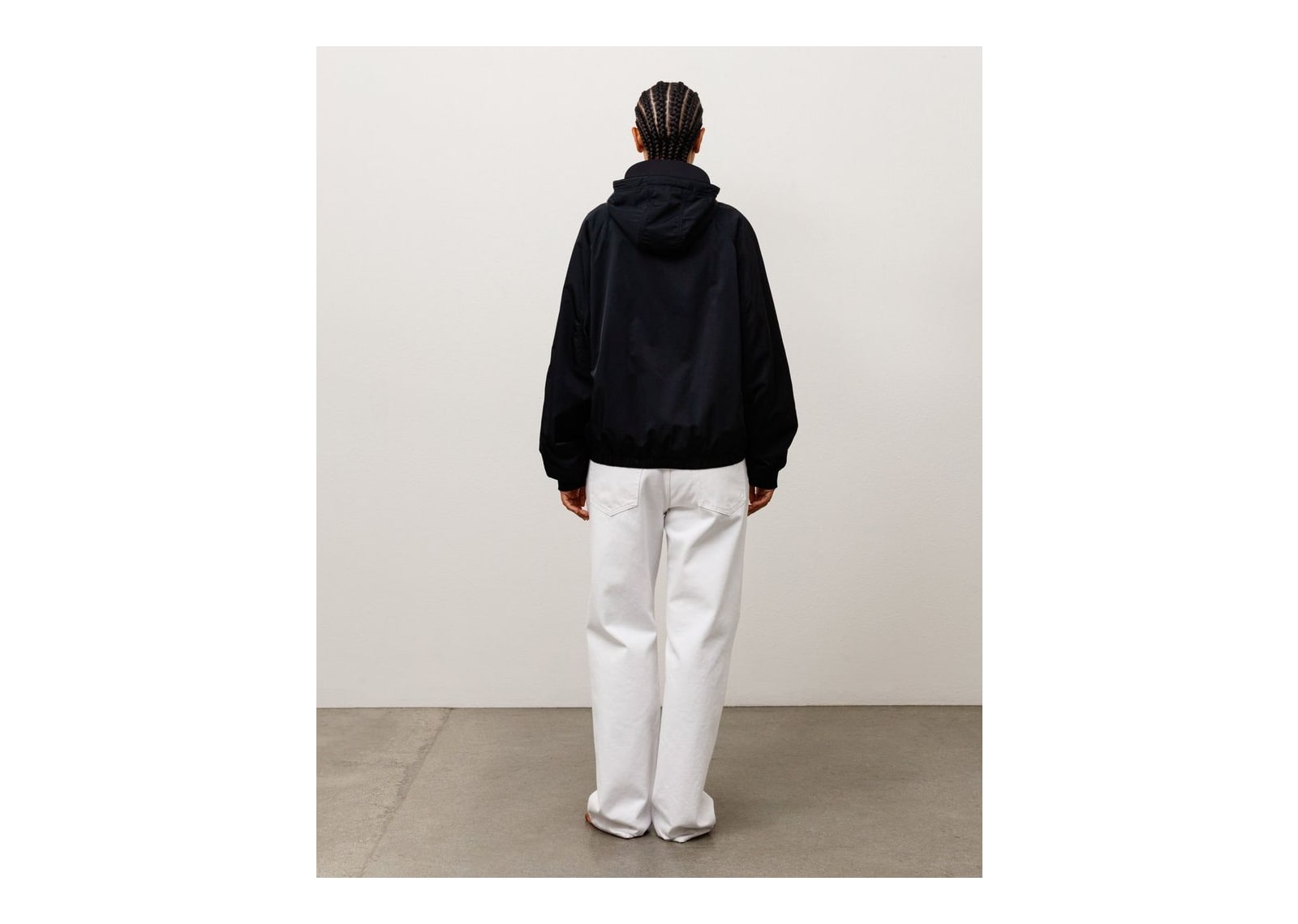 Stussy Coastline Hooded Jacket Black - görsel 6